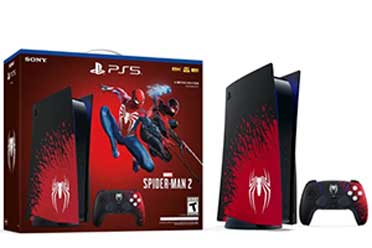 （新闻）《漫威蜘蛛侠2》PS5限定主机套装、手柄、外壳售价曝光